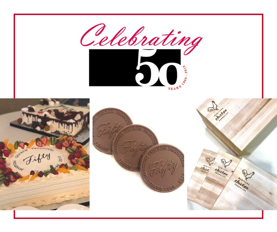 MANITOBA CHICKEN PRODUCERS CELEBRATES 50 YEARS!