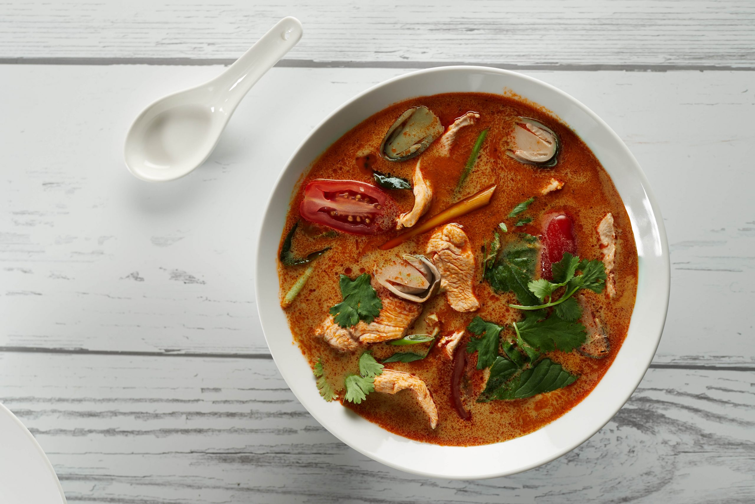 ASIAN HOT & SOUR CHICKEN SOUP