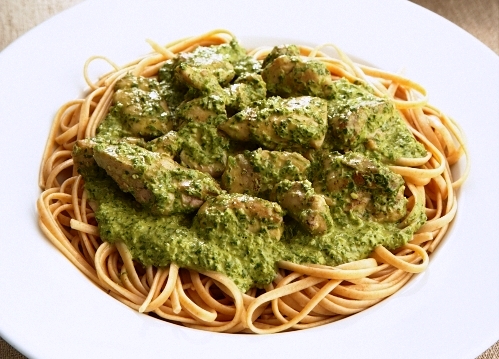 ASIAN CHICKEN PESTO