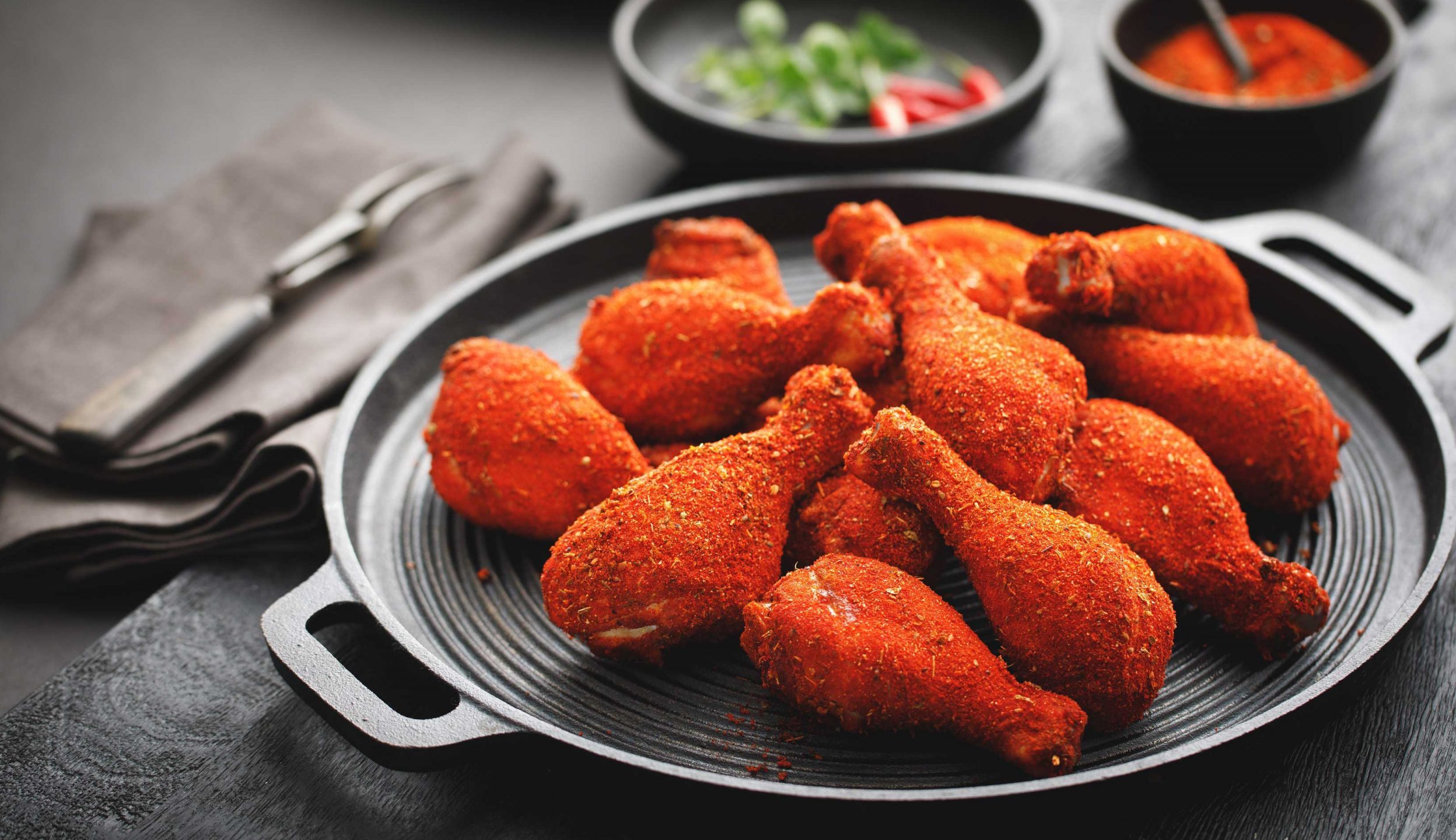 CAJUN CHICKEN DRUMSTICKS