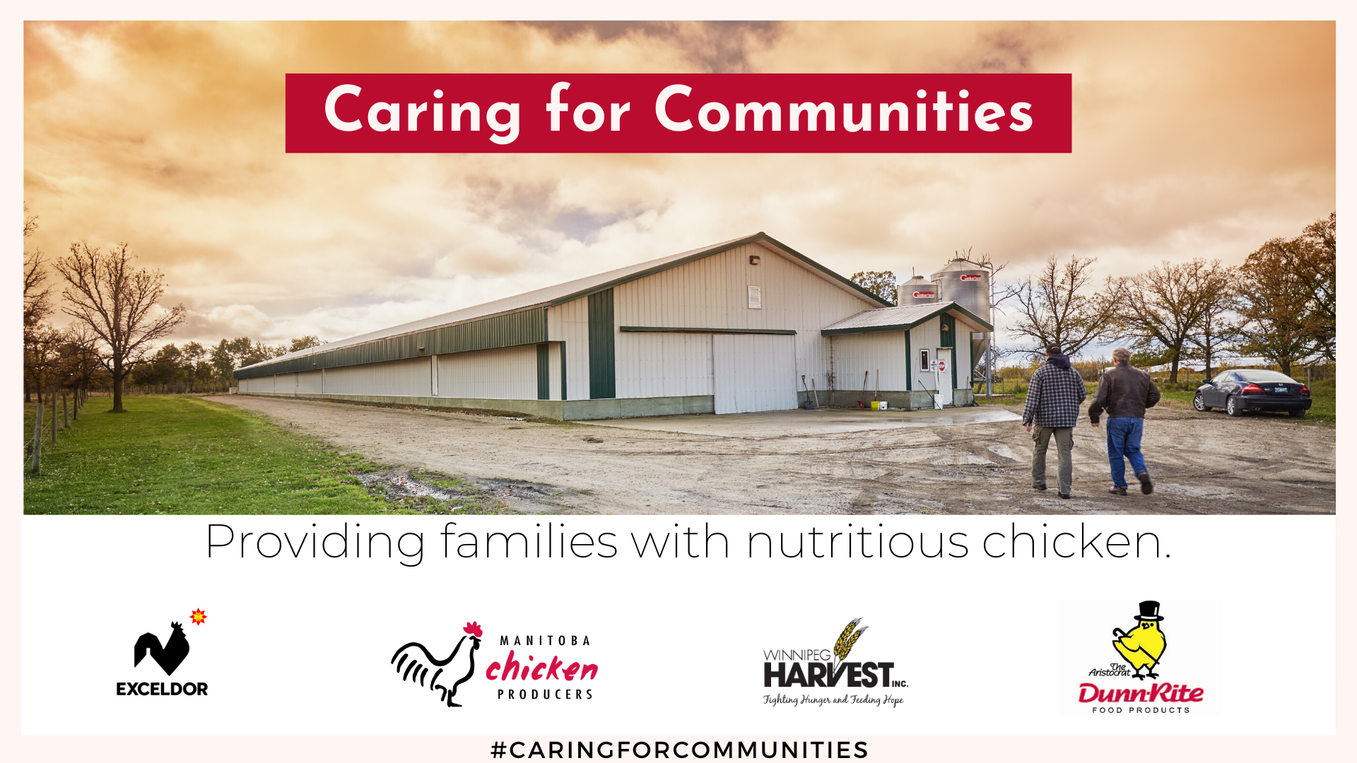 Manitoba Chicken Producers, Exceldor Cooperative, and Dunn-Rite Food Products to Provide Extra Nutrition to Hungry Manitobans