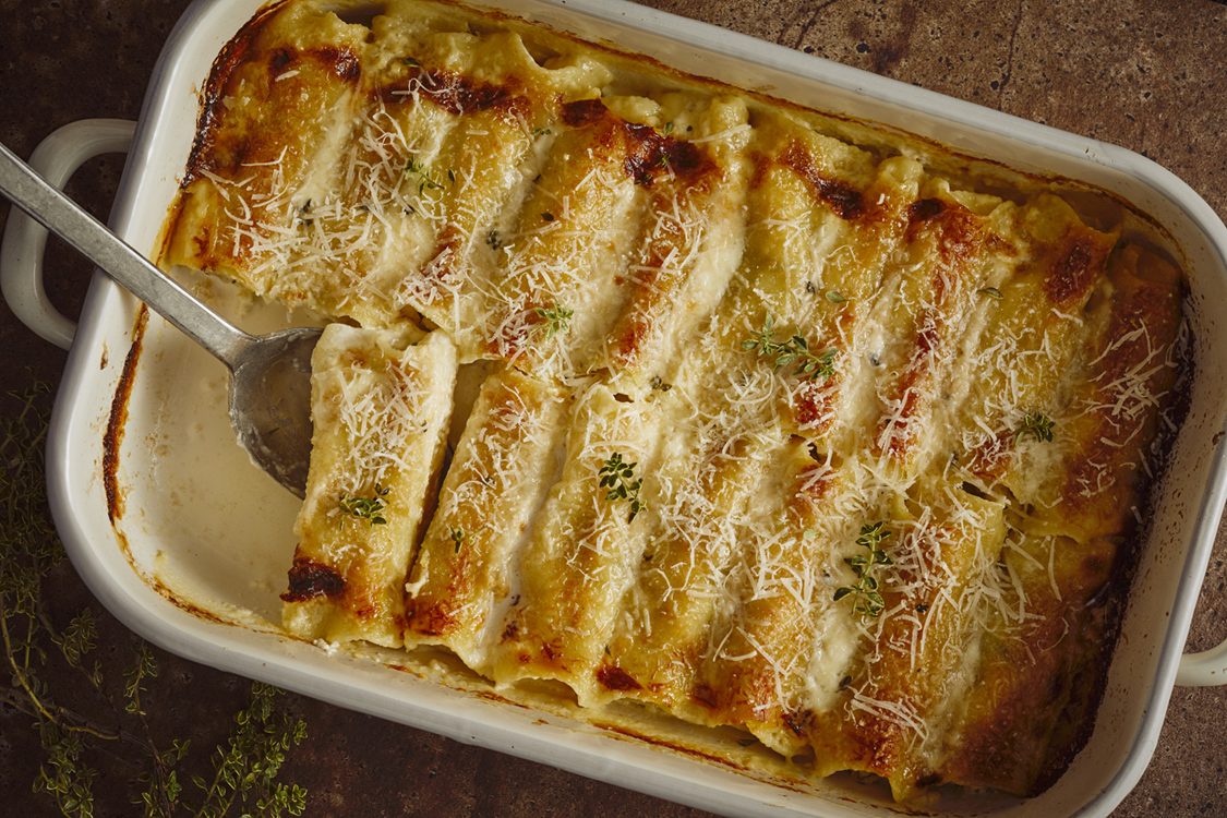 CHICKEN & RICOTTA LASAGNA ROLLS