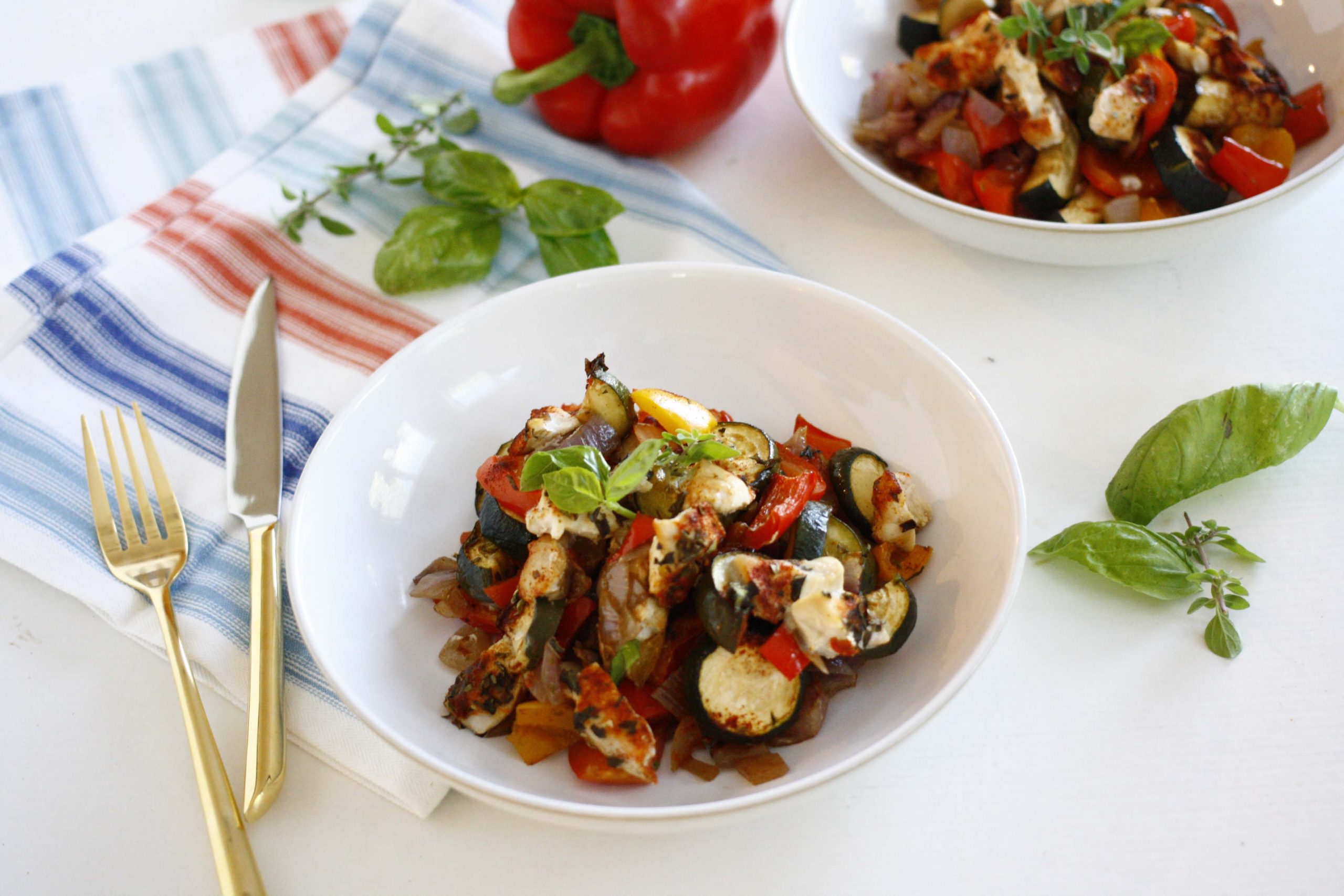 CHICKEN RATATOUILLE