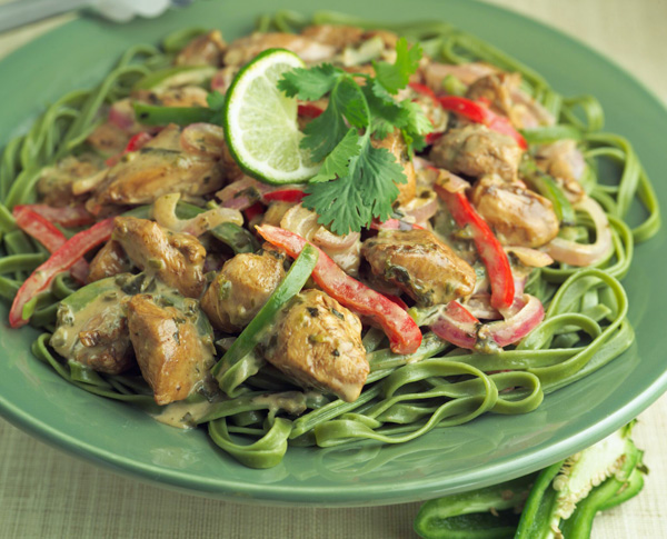 CHICKEN TEQUILA PASTA