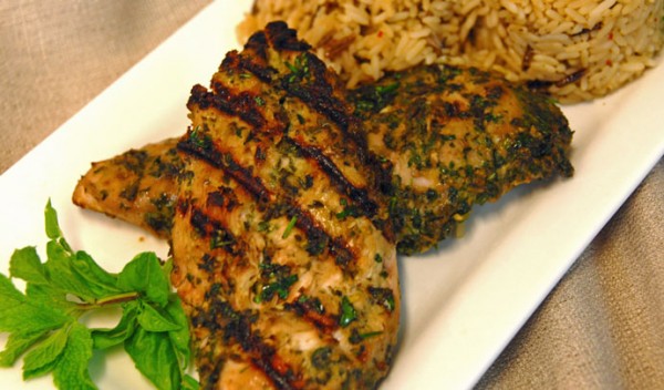 HERB GRILLED CHICKEN BREASTS