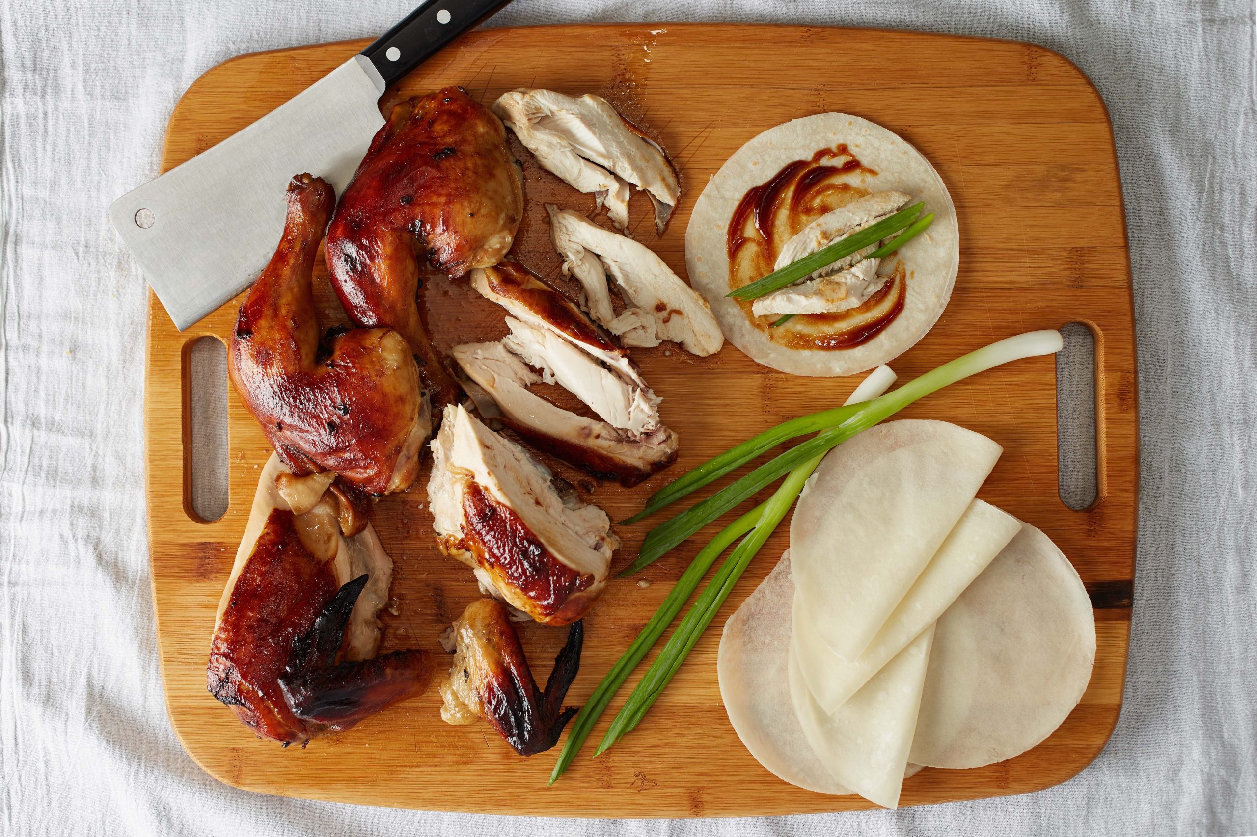 HOISIN GLAZED ROAST CHICKEN