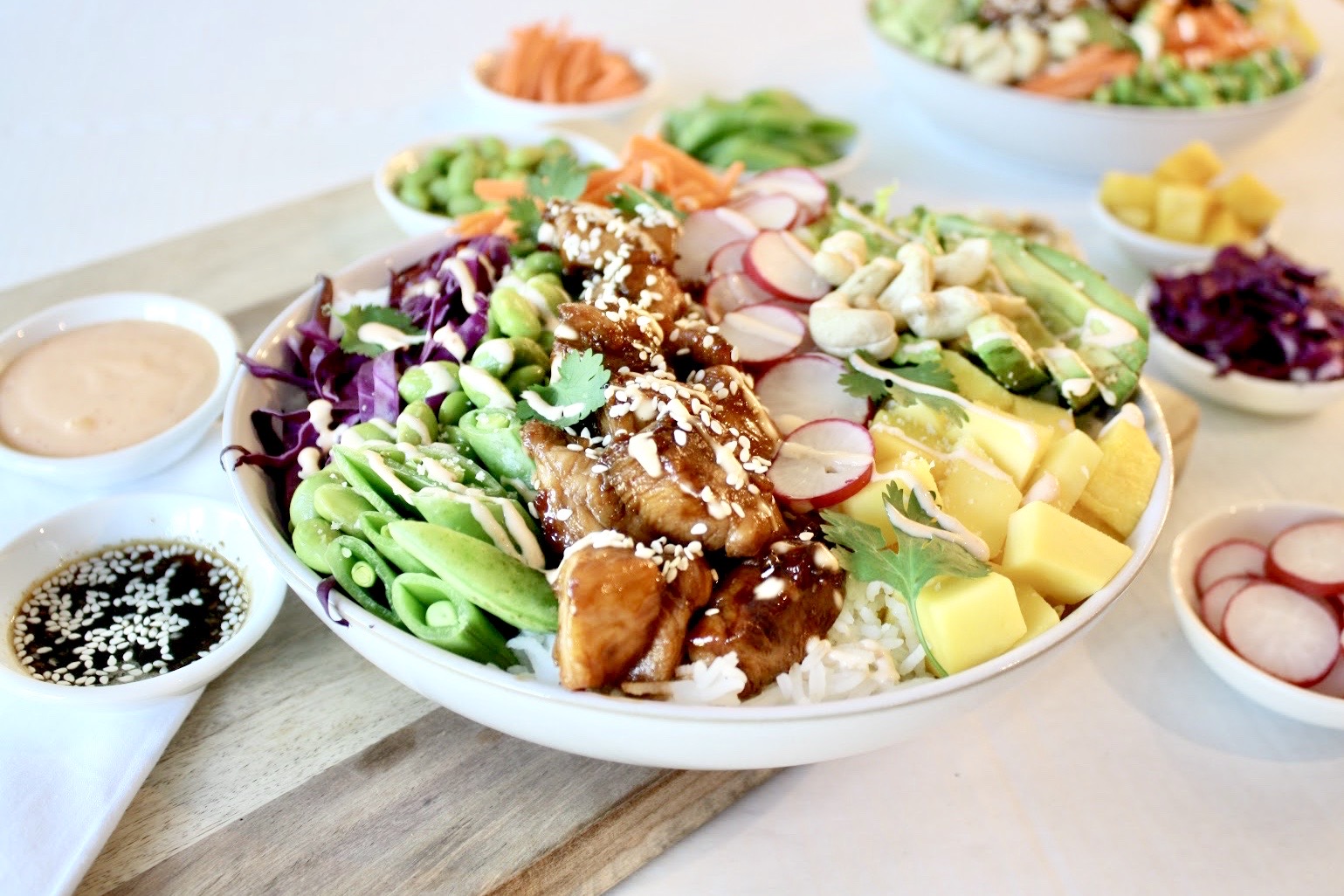 CHICKEN TERIYAKI BOWLS