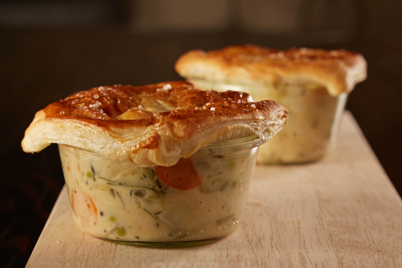 INDIVIDUAL CHICKEN POT PIES
