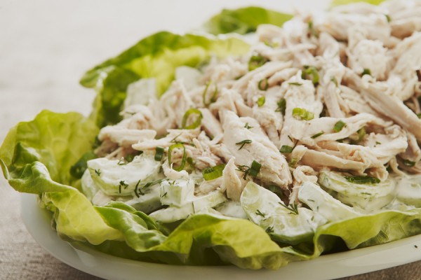 CHICKEN SALAD WITH DILL AND CUCUMBERS