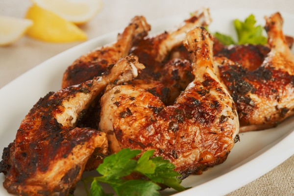 GRILLED GREEK GARLIC CHICKEN