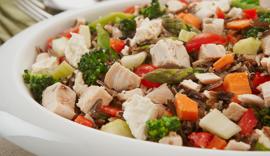 CHICKEN & WILD RICE TABOULEH
