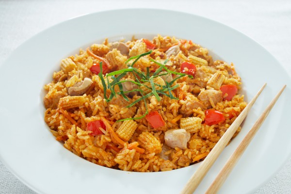 THAI CHICKEN CURRY FRIED RICE