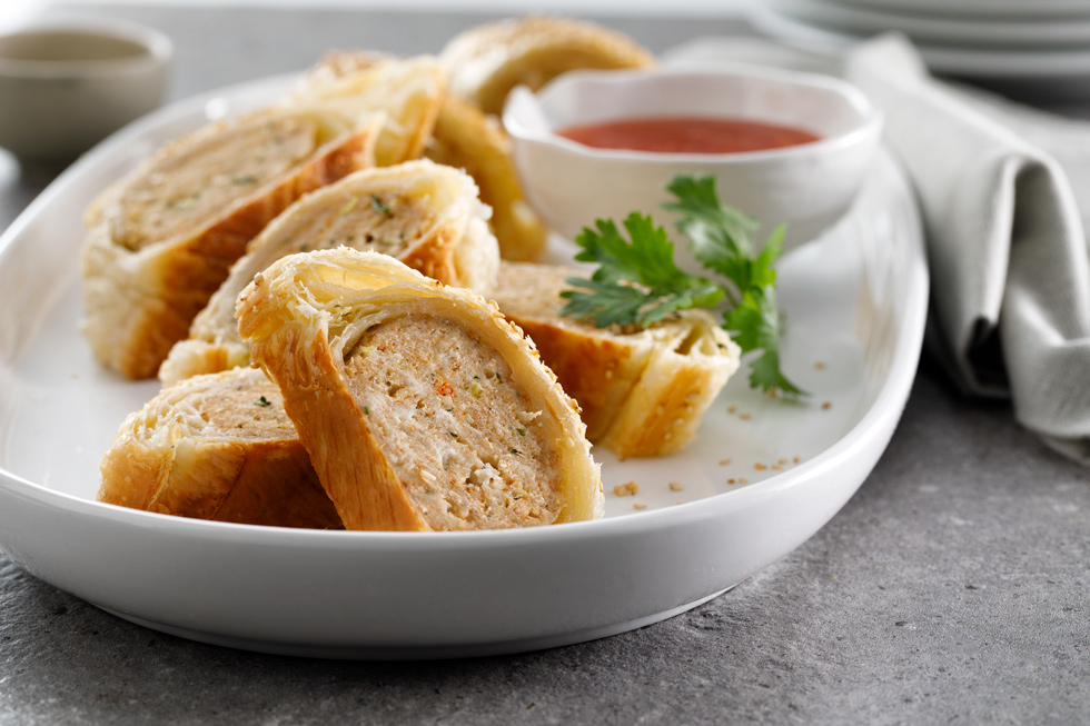 ASIAN CHICKEN ROLLS