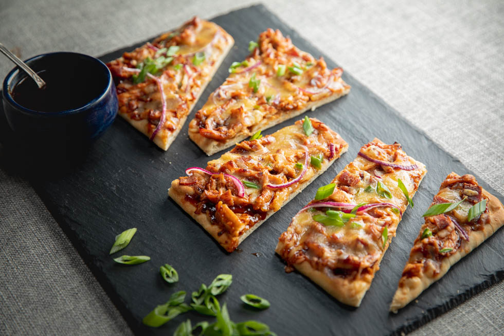 BBQ CHICKEN FLATBREADS