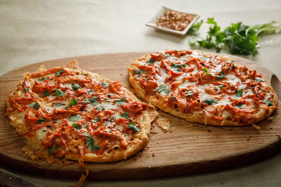 BUTTER CHICKEN FLATBREADS