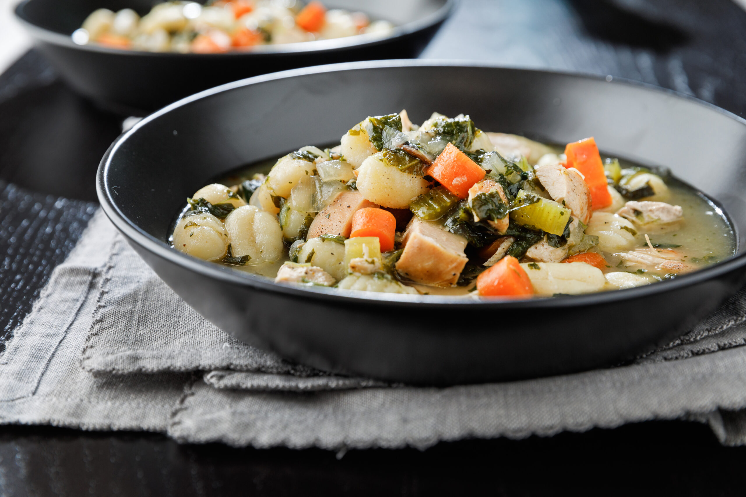 CHICKEN GNOCCHI SOUP