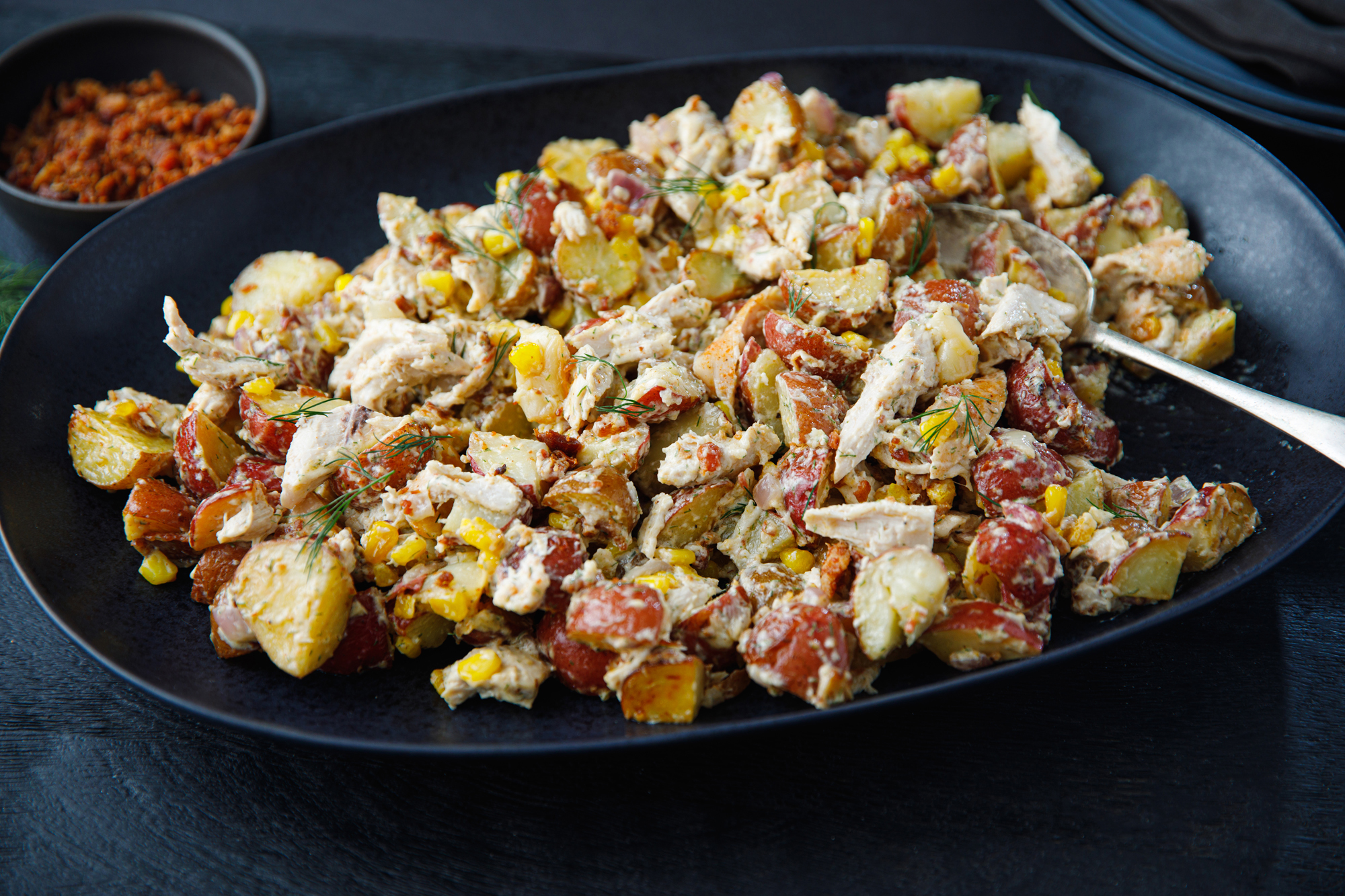 CHICKEN & WARM POTATO SALAD