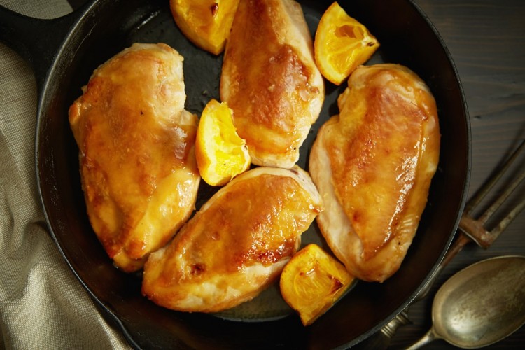MAPLE MUSTARD GLAZED CHICKEN
