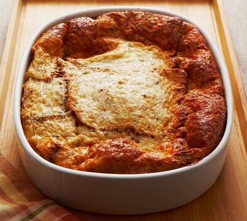 CHICKEN SAUSAGE STRATA