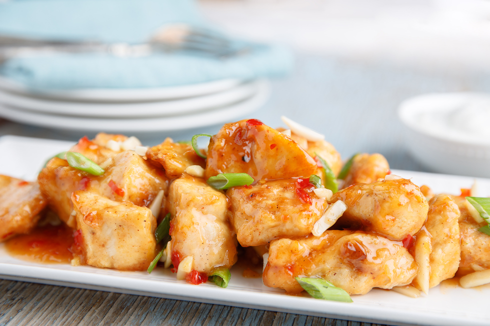 AIR FRYER SWEET CHILI CHICKEN BITES