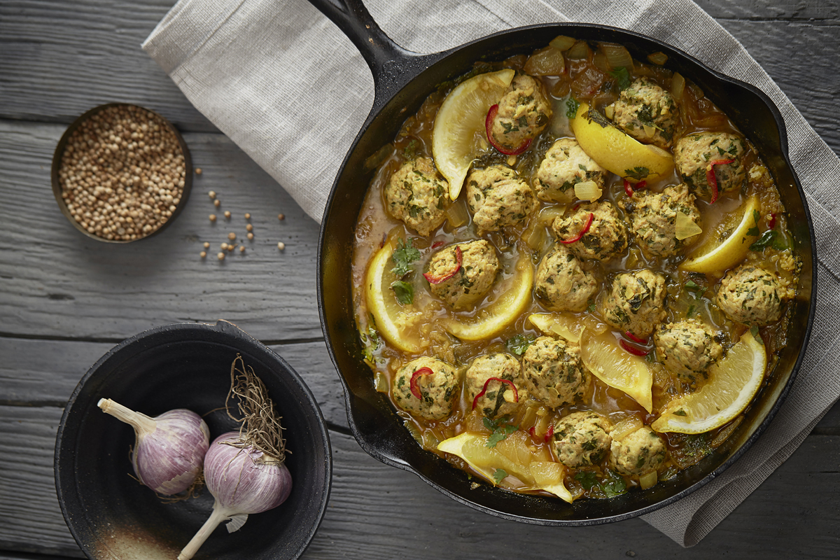 SPICY CHICKEN TAGINE WITH LEMON