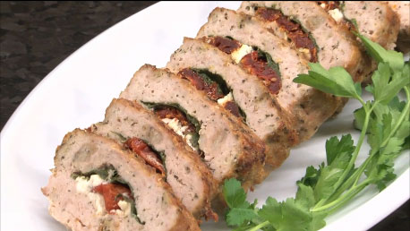 STUFFED CHICKEN MEATLOAF