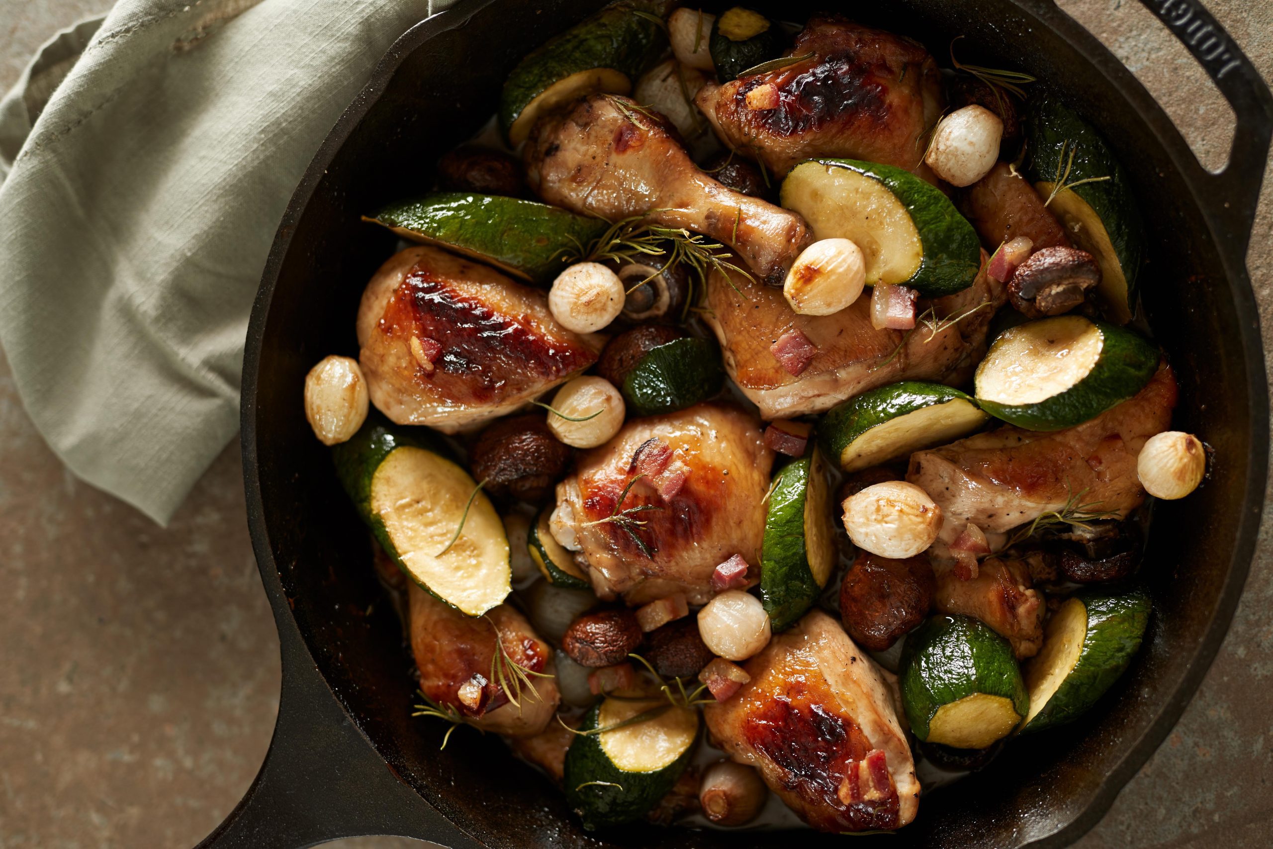TUSCAN CHICKEN WITH VEGETABLES