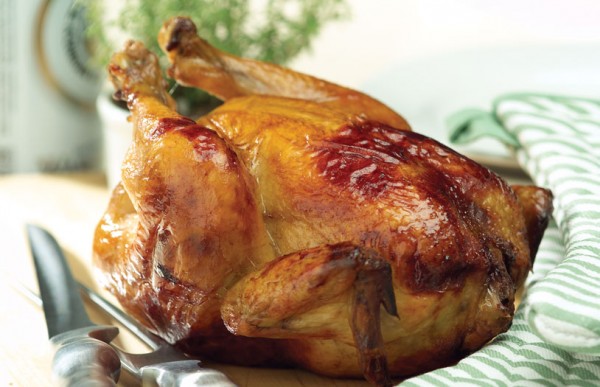 BEER BRINED BEER CAN CHICKEN
