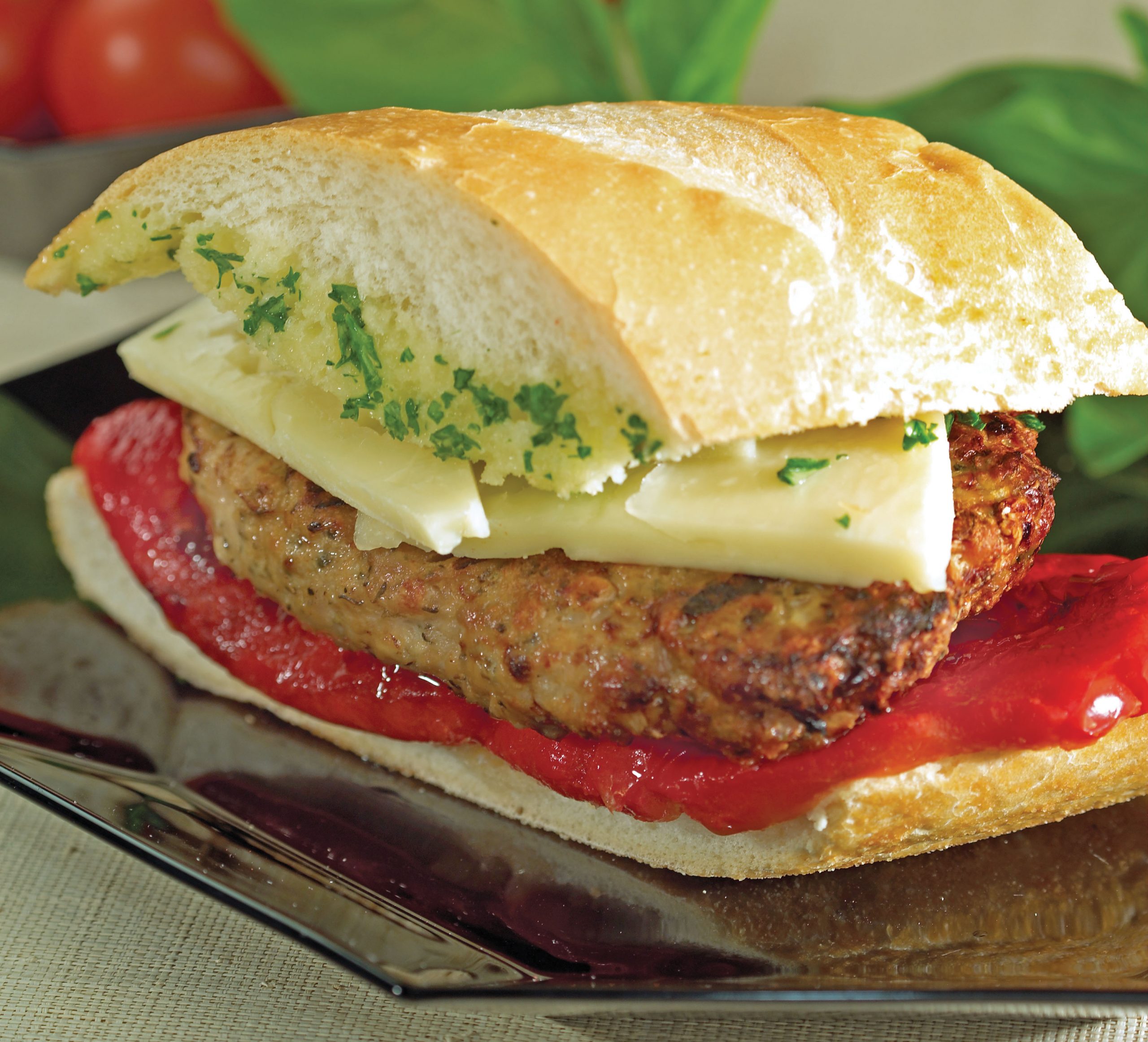 ITALIAN CHICKEN BURGERS
